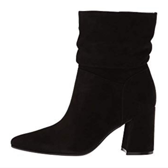 naturalizer black suede boots